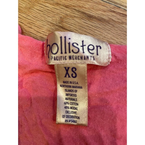 Vintage Pink Barbie Hollister Tee - Picture 3 of 5